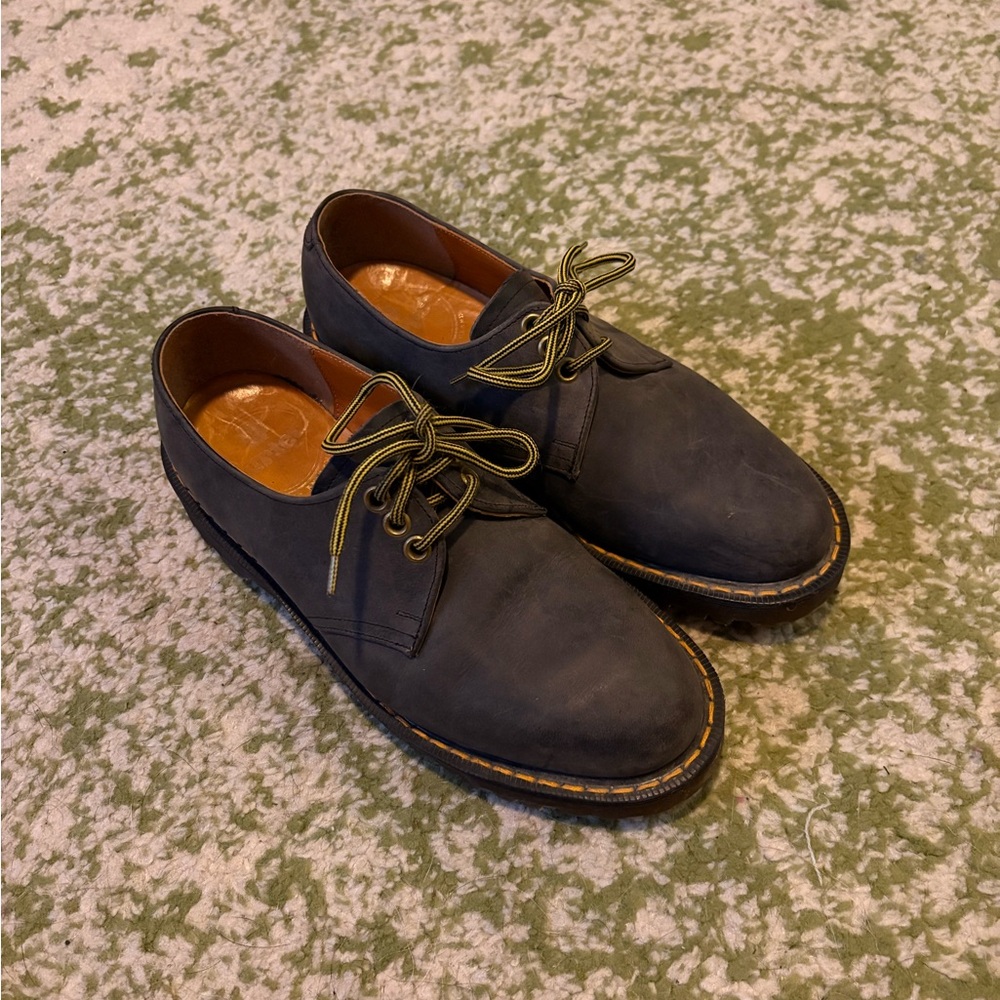 Dr. Martens vintage blue oxfords